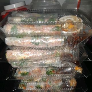 BÁNH TRÁNG CUỐN CHẤM ME
