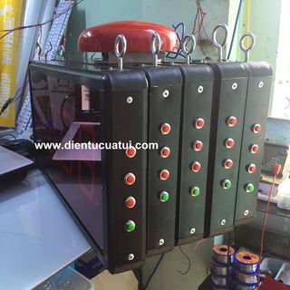 Đồng hồ đếm ngược Giờ Phút chuông báo cháy Reng Reng
