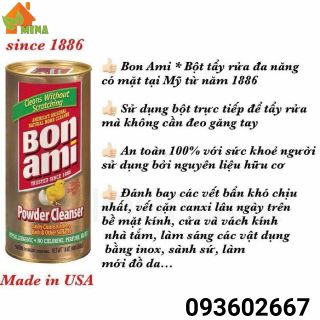 Bột làm sạch mọi bề mặt mọi vết bẩn Bonami Mỹ Không hóa chất giá sỉ