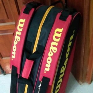 bao vợt tennis Wilson 3 ngăn chính