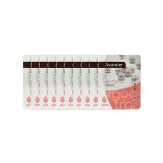 Mặt nạ giấy dưỡng ẩm trắng da ngọc trai Avander 25g