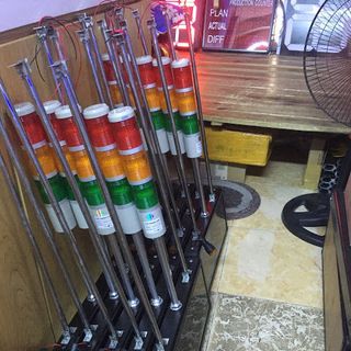 Hệ thống đồng hồ treo tường led đếm ngược - Đèn tháp báo hiệu - Còi kêu