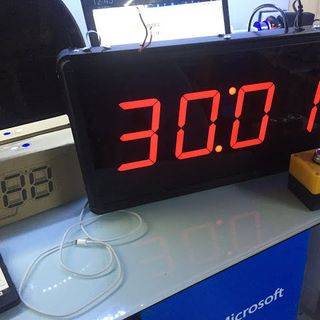 Đồng hồ đếm ngược led 4 số lớn Phút Giây