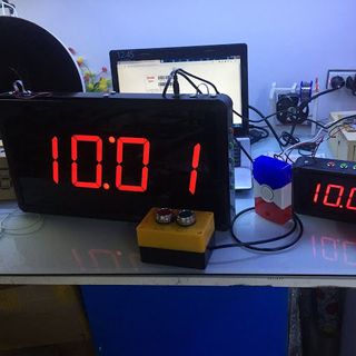 Đồng hồ đếm ngược led 4 số lớn Phút Giây