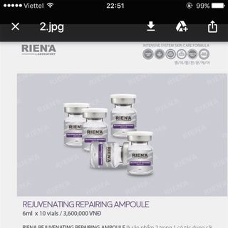 Tế bào gốc trị sẹo Da Khô Riena