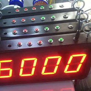 Đồng hồ đếm ngược - Đếm xuôi thi đấu 4 đội chơi - Cty Bình Dương