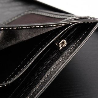 Ví đứng da bò 4U lịch lãm FB170 đen - nâu
