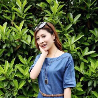 ĐẦM DENIM 2 TÚI