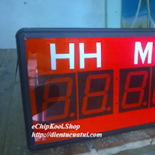 Đồng hồ đếm ngược 6 số Giờ Phút Giây