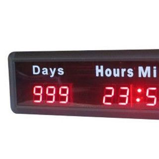 Đồng hồ treo tường led đếm ngược đám cưới Kỷ niệm trường Ngày - Giờ Phút Giây