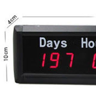 Đồng hồ treo tường led đếm ngược đám cưới Kỷ niệm trường Ngày - Giờ Phút Giây