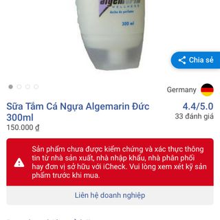 Sữa tắm cá ngựa giá sỉ