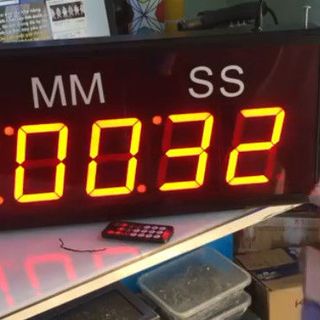 Đồng hồ đếm ngược Led Giờ Phút Giây - Còi hú V30