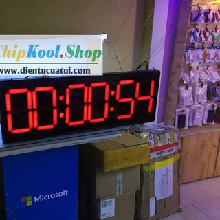 Đồng hồ treo tường led Đếm ngược Bấm giây thể thao KKT 30 x 90 x 5 cm