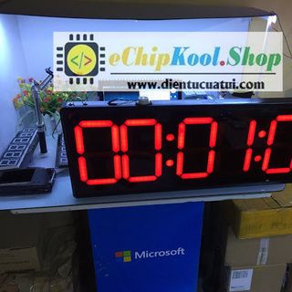 Đồng hồ treo tường led Đếm ngược Bấm giây thể thao KKT 30 x 90 x 5 cm