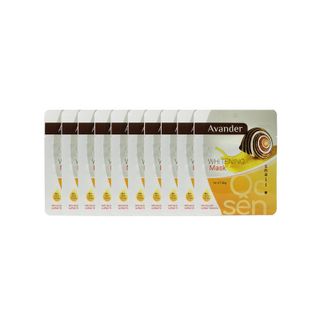 Mặt nạ giấy dưỡng trắng da tinh chất Ốc sên Avander 25g