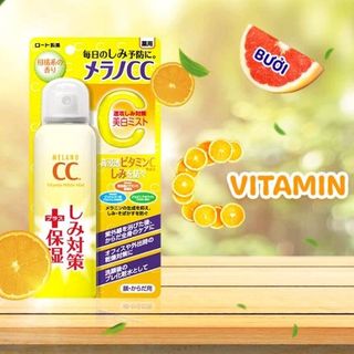Xịt khoáng đa năng trắng da và cấp ẩm CC Melano - 100gr