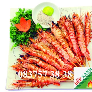 TÔM NƯỚNG MUỐI ỚT NGON XUÝT XOA