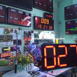 Đồng hồ treo tường led 7 thanh siêu chất cực lớn ChipKool