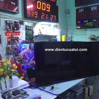 Đồng hồ treo tường led 7 thanh siêu chất cực lớn ChipKool