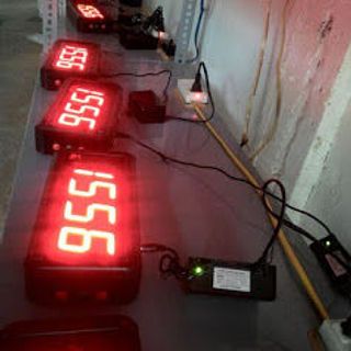 Đồng hồ đồng bộ đếm ngược 4 số Giờ Phút