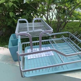 Kệ chén dĩa 2 tầng cao cấp LockLock Disk-Rack LDR204