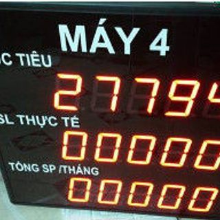 Bảng theo dõi năng suất sản xuất