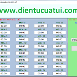 Hệ thống báo giờ Vào ca - Tan ca công ty