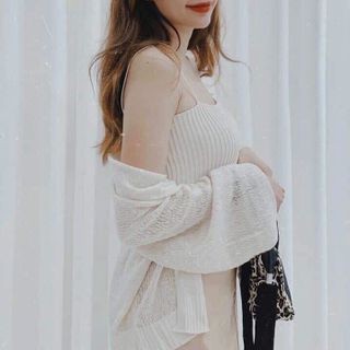 Áo cardigan len