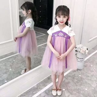 váy cổ trang bé gái