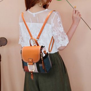 Balo caro phối màu thời trang nữ