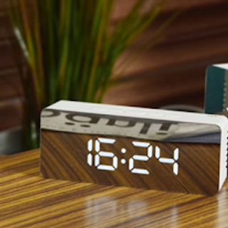 Đồng hồ Led gương hình chữ nhật