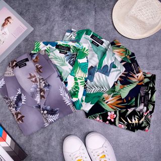 Áo somi cotton đi biển thoải mái giá 80k-110k
