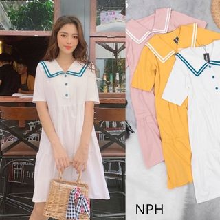 Đầm BaByDoll cổ bèo