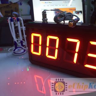 Đếm sản phẩm led 4 số - Cảm Biến Kim loại LJ12A3-8-Z/BX NPN