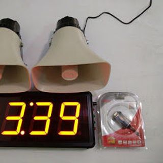 Đồng hồ báo giờ tan ca làm việcc