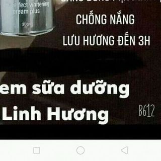 kem sữa dinh dương Linh Hương