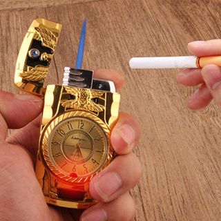 Bật lửa kèm đồng hồ thời trang