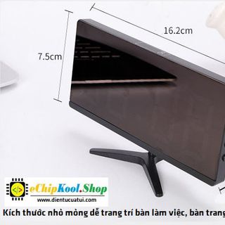 Đồng hồ báo thức led gương cao cấp - V1 - 2019