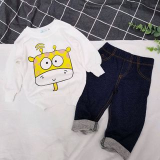 Áo nỉ da cá mỏng in hình cute