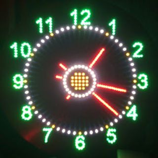 Đồng hồ led kim treo tường