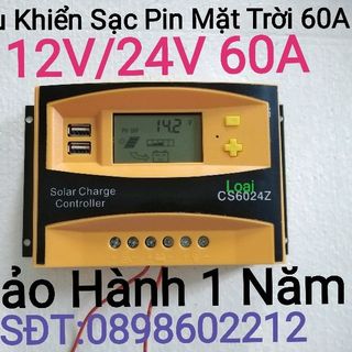Điều khiển sạc pin mặt trời loại lớn cánh nhôm