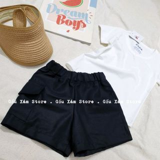 Quần short túi lệch