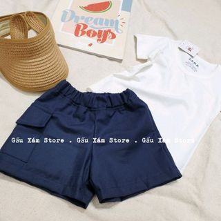 Quần short túi lệch