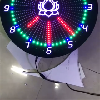 Đồng hồ led kim treo tườngg
