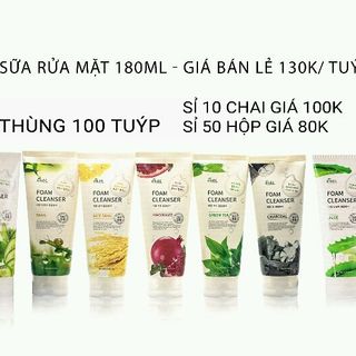 sữa rửa mặt ekel 180ml
