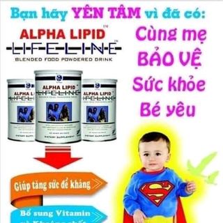 Sữa Non kháng thể Alpha Lipid