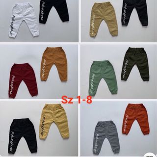 Quần jogger cho bé trai chất linen mềm đẹp giá sỉ