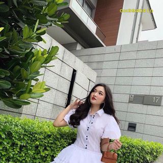 Đầm Somi tay phồng