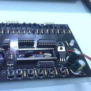 Mạch đồng hồ led đơn quảng cáo 12V